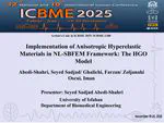 ICBME 2025 -  Oral Presentation 1