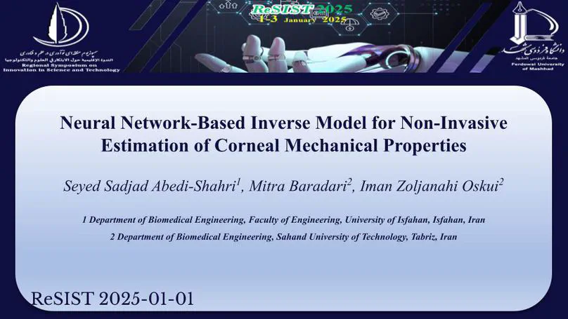 ReSIST 2024 -  Oral Presentation
